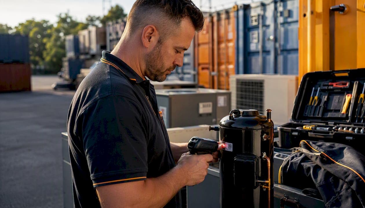Barcode Inventory Scanning for HVAC and Field Service